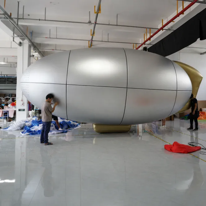 空飘飞艇与齐柏林型,高端高空品牌活动